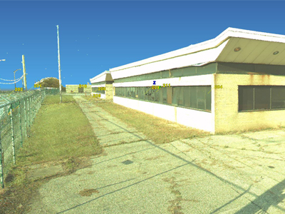 Burke Lakefront Airport 3D Laser Scan