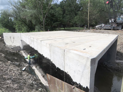 Reigelsburger Road Bridge Construction Inspection