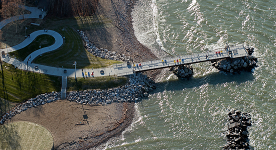 Euclid Beach Lakefront Park Pier