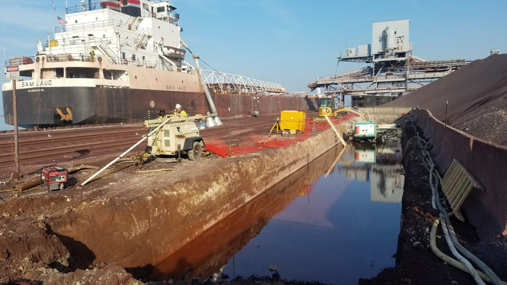 Cleveland Bulk Terminal Under Construction